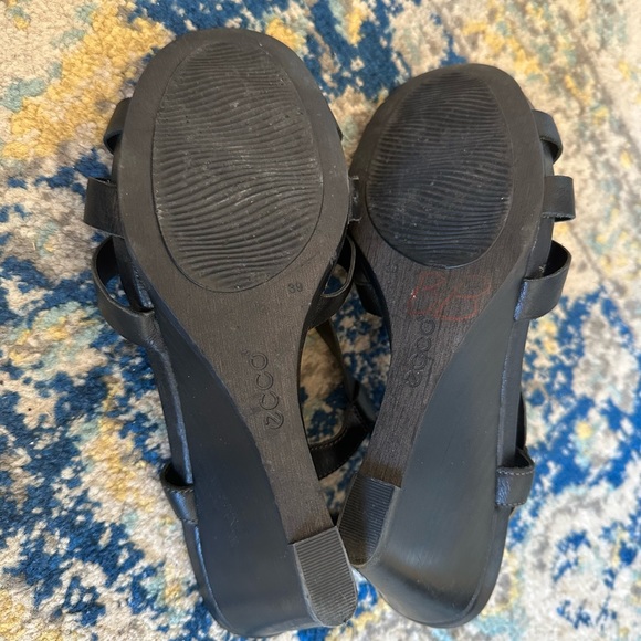 ECCO Women's Kalac Flower Wedge 39/8 - Picture 13 of 13